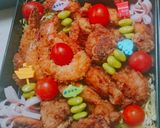 ドラえもんキャラ弁 運動会用作り方5写真