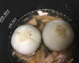 圧力鍋で丸ごと玉葱！簡単オニオンスープ作り方3写真