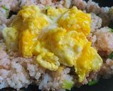 【男飯】明太子の炒飯【焦がし醤油】作り方7写真