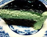 チョコミントババロアケーキ作り方21写真
