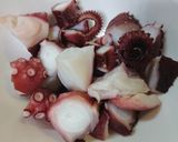 驚愕レシピ 叩き胡瓜とタコの豆板醤あえ物作り方3写真