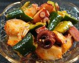 驚愕レシピ 叩き胡瓜とタコの豆板醤あえ物作り方6写真