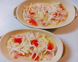 ベーコン長芋プチトマト☆*:マヨキッシュ作り方6写真