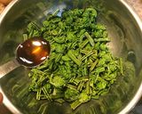畔上流 こごみのナムル作り方2写真