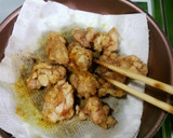 ＊揚げ茄子と揚げ鶏のカレー塩かけ＊作り方3写真
