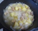 じゃがいもと玉葱と鶏肉のミルク煮作り方3写真
