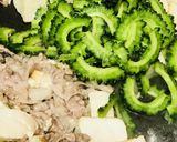 中華みそ+豚肉＆豆腐のゴーヤチャンプルー作り方3写真