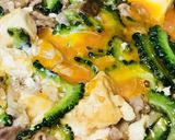 中華みそ+豚肉＆豆腐のゴーヤチャンプルー作り方4写真