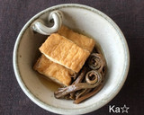 ［ぜんまい 厚揚げの炊いたん（煮物）」作り方4写真