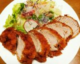 豚ヒレのローストポーク♪玉ねぎソース＊作り方12写真