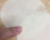 餃子の皮とハムでお花＊お弁当に＊作り方1写真