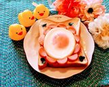 お花の目玉焼き♪作り方6写真