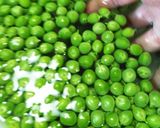 ほんのり塩味で艷やかなグリンピース茹で方作り方4写真