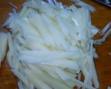 じゃがいものカレーきんぴら作り方1写真