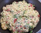 辛ラーメンでお好み焼き♪作り方3写真