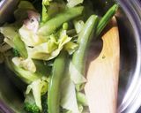 ボリューミー！ハムと野菜の和風卵スープ作り方3写真