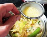 ボリューミー！ハムと野菜の和風卵スープ作り方5写真