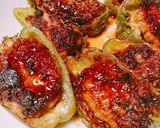 オイスターだれのピーマンの肉詰め作り方5写真