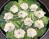 豆腐とキャベツの韓国風蒸し餃子作り方17写真