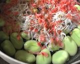 空豆のしらす素干し海老の煮物作り方6写真
