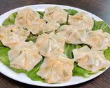 豆腐とキャベツの韓国風蒸し餃子作り方20写真