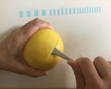 くるっと一周！グレープフルーツ簡単皮むき作り方2写真