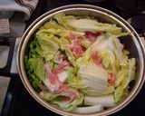 水なしで白菜と豚肉の煮物作り方2写真
