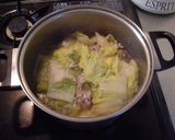 水なしで白菜と豚肉の煮物作り方3写真