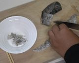 シーバス(スズキ)の皮ポン♪作り方5写真