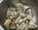 牡蠣の酒煮作り方1写真