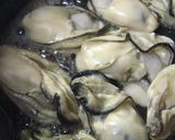 牡蠣の酒煮作り方3写真