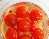 ミニトマトの酢の物作り方1写真