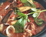 おぼれイカ☆イカと茄子･豆のトマト煮込み作り方6写真
