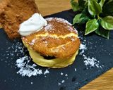 ★ふわとろパンケーキ～チュイールを添えて作り方9写真