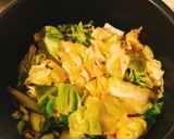 残り物の野菜で☆ピリ辛炒め煮作り方3写真