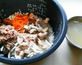魚の出汁で作るシーチキン混ぜご飯作り方2写真