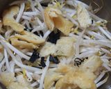 もやしとワカメの味噌汁♪作り方1写真