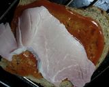 ハムとチーズのトースト作り方4写真