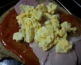 ハムとチーズのトースト作り方5写真
