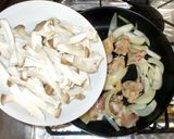 鶏肉とエリンギの酢にんにく炒め♪サッパリ作り方5写真