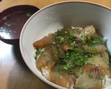 スズキ（シーバス）で漬け丼♪作り方9写真