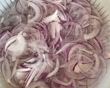 紫玉葱でカンタン酢作り方1写真