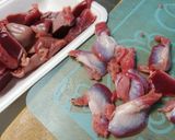 砂肝のピリ辛クミン炒め≦ФωФ≧作り方1写真