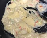 超濃厚❣️牛乳と米粉のクリームパスタ✨作り方7写真