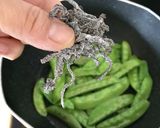 胡麻香る！やみつき絹さや作り方3写真