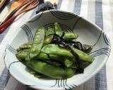 胡麻香る！やみつき絹さや作り方5写真