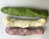 基本のパン生地で♡3色マーブル食パン♡作り方17写真