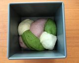 基本のパン生地で♡3色マーブル食パン♡作り方19写真