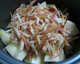 炊飯器でリンゴのコンポート☆アレンジ自在作り方2写真