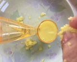 夏の椀物 “加賀太きゅうりの鶏肉詰め”作り方1写真